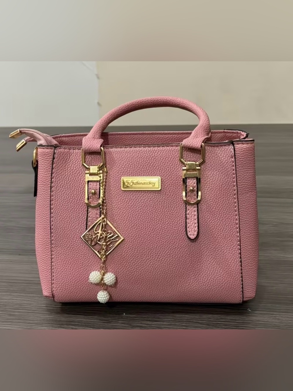 Pink Top-Handle Satchel